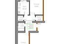 2-комнатная квартира · 66.9 м² · 4/5 этаж, Киснеревых 93 за ~ 23.4 млн ₸ в Бурабае — фото 3