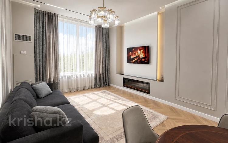 3-бөлмелі пәтер · 110 м² · 1/8 қабат, Мкр. Мирас 157, бағасы: 900 000 ₸ в Алматы, Бостандыкский р-н — фото 2