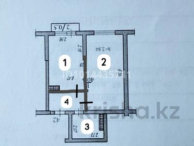 1-комнатная квартира · 46 м² · 2/6 этаж, мкр Нуркент за 250 000 ₸ в Алматы, Алатауский р-н
