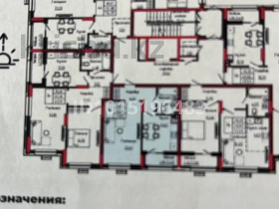 1-комнатная квартира · 43.2 м², Улы Дала 28 — Улы дала Туран за 23.5 млн ₸ в Астане, Нура р-н