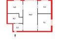 2-комнатная квартира · 45 м² · 3/5 этаж, пр. Н. Абдирова за 16.5 млн ₸ в Караганде, Казыбек би р-н — фото 9