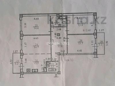 4-комнатная квартира, 95 м², 4/5 этаж, сейфуллина 18/2 за 51 млн 〒 в Алматы, Турксибский р-н