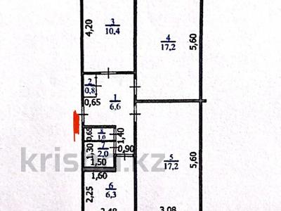 3-комнатная квартира · 62.3 м² · 3/5 этаж, Кердери 141 — Абая за 16.5 млн ₸ в Уральске, мкр Школьник
