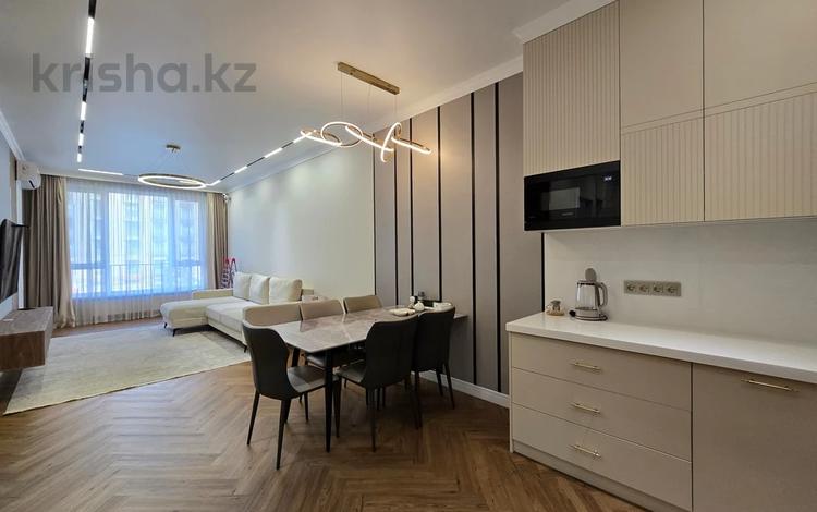 3-комнатная квартира · 79 м² · 2/12 этаж, Розыбакиева 197/2 за 125 млн ₸ в Алматы, Бостандыкский р-н — фото 3