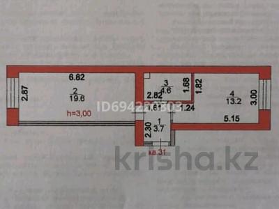 2-комнатная квартира, 41.1 м², 6/12 этаж, Чингиз Айтматов 77/3 — косшыгулова за 21 млн 〒 в Астане, Сарыарка р-н