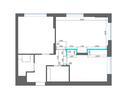2-комнатная квартира · 65 м² · 17/22 этаж, Турар Рыскулов 9 за 47.5 млн 〒 в Астане, Есильский р-н — фото 3