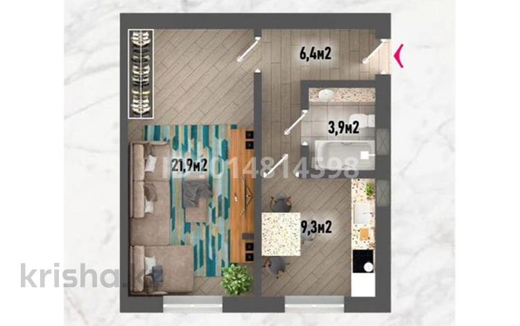 1-комнатная квартира · 41.5 м² · 4/8 этаж, 29а мкр — ЖК возле Аккала Молл за 6.9 млн ₸ в Актау — фото 2