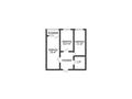 2-комнатная квартира · 55 м² · 5 этаж, Береке 50 за 27 млн ₸ в Костанае — фото 13