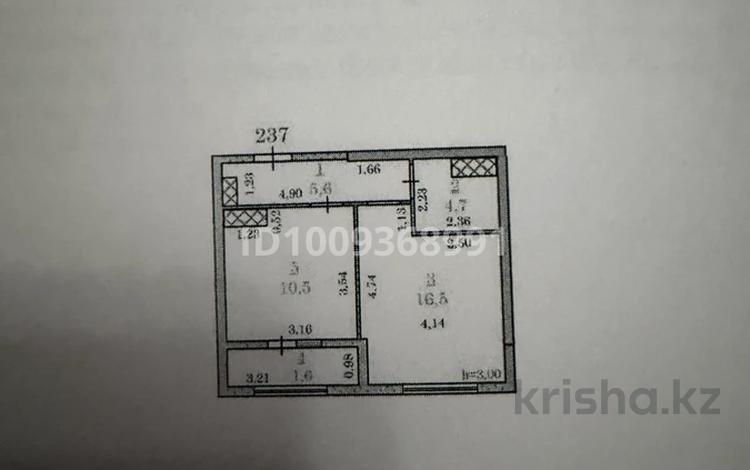 1-комнатная квартира · 38.9 м² · 5/9 этаж, Толеметова 106/3 за 15.5 млн 〒 в Шымкенте, Абайский р-н — фото 2