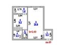 2-бөлмелі пәтер · 44 м² · 9/9 қабат, Талгарский тракт 285/2 — Наурыз проходит!, бағасы: 30.5 млн ₸ в  — фото 16