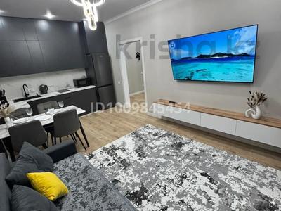 1-комнатная квартира · 47 м² · 2/9 этаж, Кошкарбаева 39 — ЖК Айнаколь элитная квартира с 2 большими телевизорами! Рядом ЦОН, НИШ, рынок, Рио, Бодрость за 13 000 〒 в Кокшетау