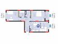 3-бөлмелі пәтер · 68.54 м² · 5/9 қабат, Е 117 55, бағасы: 39.5 млн ₸ в Астане, Есильский р-н — фото 8