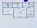 3-комнатная квартира · 86 м² · 6/16 этаж, мкр Коктем-3 24 — Мусрепова Сатпаева за 84.9 млн ₸ в Алматы, Бостандыкский р-н — фото 4
