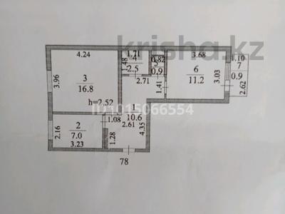 2-комнатная квартира · 50 м² · 2/5 этаж, Сарыарка 24 за 28 млн ₸ в Астане, Сарыарка р-н