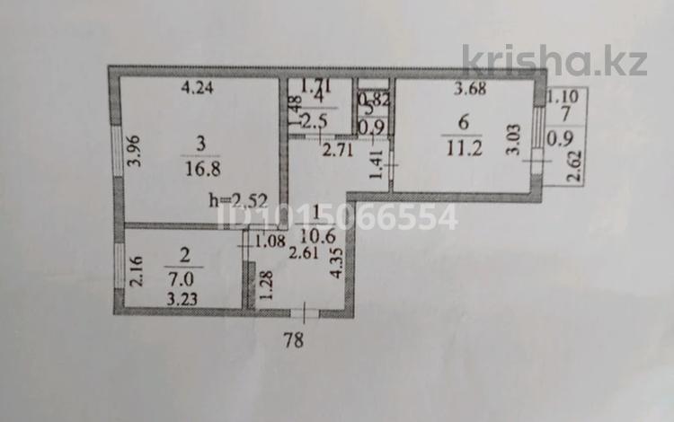 2-комнатная квартира · 50 м² · 2/5 этаж, Сарыарка 24 за 28 млн ₸ в Астане, Сарыарка р-н — фото 2