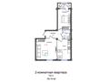 2-комнатная квартира · 59.19 м², мкр Тастыбулак, Таутаган 6 за 22.8 млн 〒 в Алматы, Наурызбайский р-н — фото 3