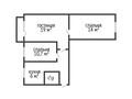 3-комнатная квартира, 62 м², 5/5 этаж, Маяковского 120 за 16.3 млн 〒 в Костанае — фото 2
