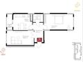 2-бөлмелі пәтер · 70 м² · 11/18 қабат, Е-36 11, бағасы: 49 млн ₸ в Астане, Нура р-н — фото 16