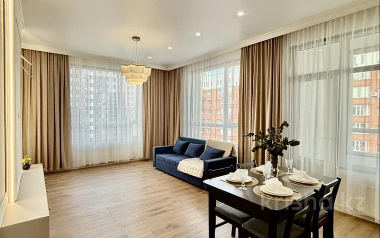 3-комнатная квартира · 75 м² · 6/12 этаж, Тауелсиздик 38/4 — Б. Момышулы за ~ 53 млн ₸ в Астане, Алматы р-н — фото 2