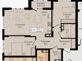 3-комнатная квартира · 75 м² · 6/12 этаж, Тауелсиздик 38/4 — Б. Момышулы за ~ 53 млн ₸ в Астане, Алматы р-н — фото 20