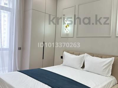 2-бөлмелі пәтер · 55 м² · 9/25 қабат, Абиша Кекилбайулы 270, бағасы: 28 000 ₸ в Алматы, Бостандыкский р-н
