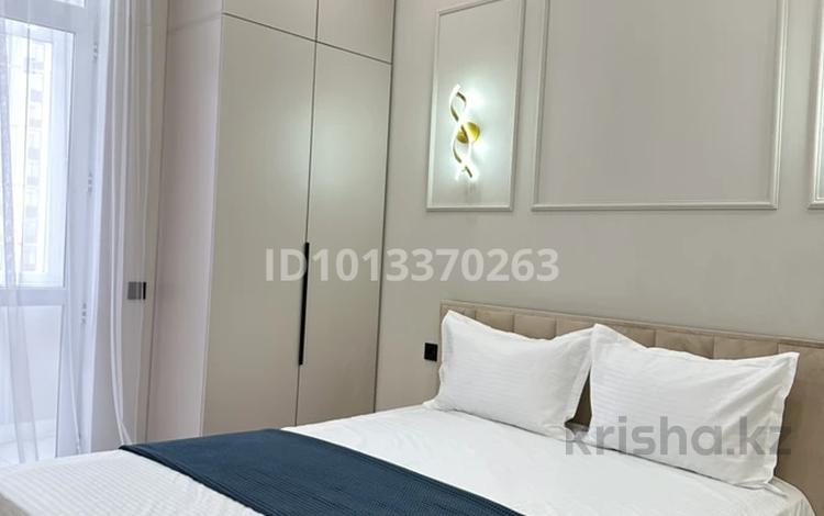 2-бөлмелі пәтер · 55 м² · 9/25 қабат, Абиша Кекилбайулы 270, бағасы: 28 000 ₸ в Алматы, Бостандыкский р-н — фото 2