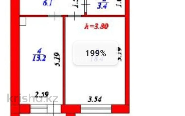 1-комнатная квартира · 42.8 м² · 7/10 этаж, Алихан Бокейхан 7 — Орынбор за 27 млн ₸ в Астане, Есильский р-н — фото 2