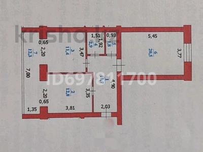 2-комнатная квартира, 73 м², 7/10 этаж, мкр Жана Орда 1/2 — Абулхаир хана напротив Анвар за 19.3 млн 〒 в Уральске, мкр Жана Орда