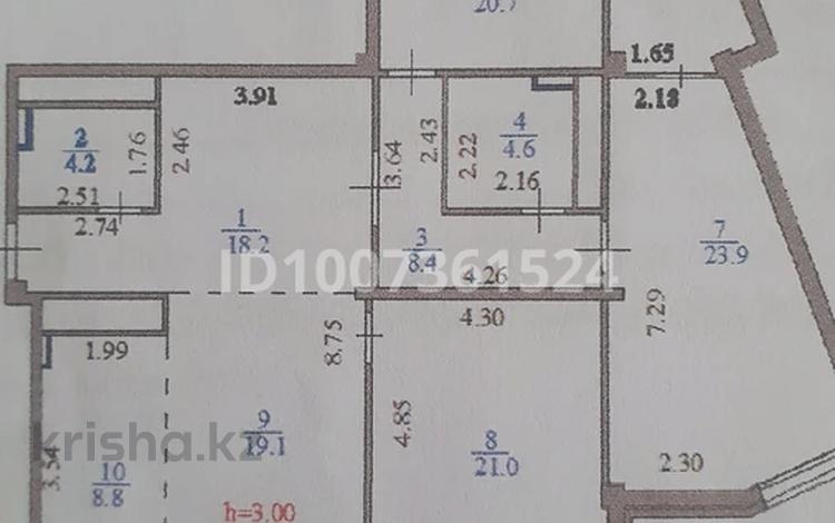 4-бөлмелі пәтер · 142 м² · 3/18 қабат, Шамши Калдаяков 11, бағасы: 70 млн ₸ в Астане, Сарайшык р-н — фото 15