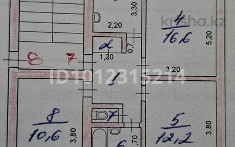 3-комнатная квартира · 66.2 м² · 4/5 этаж, Мұхтар Әуезов 45 за 20 млн ₸ в  — фото 2
