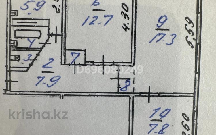 3-бөлмелі пәтер, 56 м², 4/5 қабат, мкр Тастак-1 20 — Школа # 130, бағасы: 33 млн 〒 в Алматы, Ауэзовский р-н — фото 11