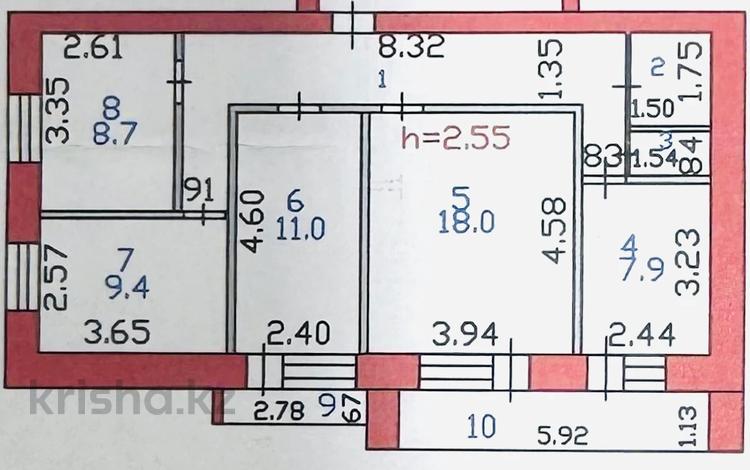 4-комнатная квартира · 77 м² · 2/9 этаж, Абая 80/2 за 18 млн ₸ в Шахтинске — фото 2