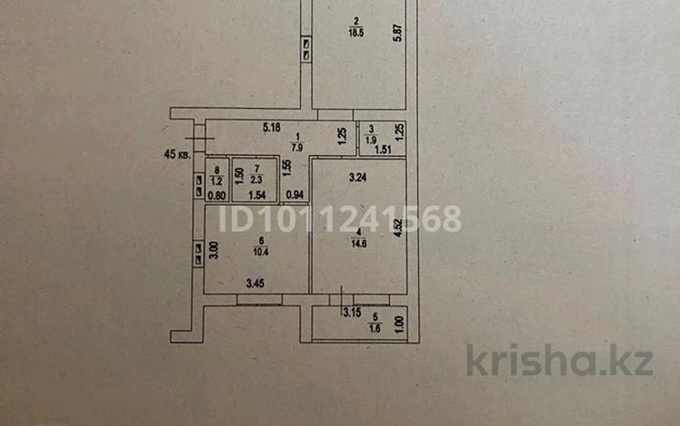 2-комнатная квартира · 58.4 м² · 3/6 этаж, 24-й мкр 16 — жк талпын за 15.8 млн ₸ в Актау — фото 2