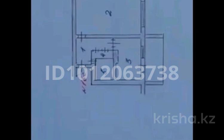 1-комнатная квартира · 33.72 м² · 5/5 этаж, мкр Аса 10 — Мкр Асса 10. 10 дом за 11.5 млн ₸ в Таразе — фото 2