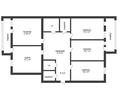 4-комнатная квартира · 155 м² · 3/5 этаж, мкр. Алтын орда 23Д за 57 млн ₸ в Актобе — фото 8