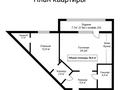 2-комнатная квартира · 58 м² · 3/8 этаж, Мәңгілік Ел 21 — СРОЧНО!!! за ~ 40.5 млн ₸ в Астане — фото 3