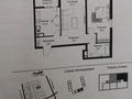 2-бөлмелі пәтер · 67 м² · 7/9 қабат, мкр Нуркент, Турара Рыскулова 2Б/1, бағасы: 40.5 млн ₸ в Алматы, Алатауский р-н — фото 3
