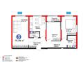 3-комнатная квартира · 77 м², Бауыржана Момышулы за 47 млн ₸ в Алматы, Алатауский р-н