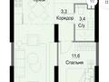 2-комнатная квартира, 48.9 м², 4/14 этаж, Жандосова 94А за 28.5 млн 〒 в Алматы, Бостандыкский р-н — фото 2