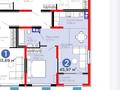 2-комнатная квартира · 46 м², Тараз за ~ 29.9 млн ₸ в Алматы, Турксибский р-н — фото 2