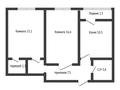 2-комнатная квартира · 59.2 м² · 7/9 этаж, Береке 57 за 32 млн ₸ в Костанае — фото 11