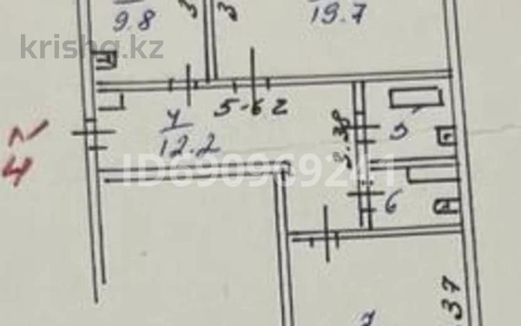2-комнатная квартира · 68 м² · 2/9 этаж, Кулагер 1 — 91 за 42 млн ₸ в Алматы, Жетысуский р-н — фото 2