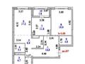 4-бөлмелі пәтер · 103.9 м² · 8/14 қабат, Кайым Мухамедханова 6б, бағасы: 110 млн ₸ в Астане, Нура р-н — фото 7
