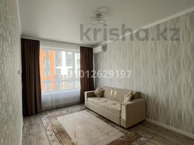 1-комнатная квартира · 40 м² · 3/9 этаж, Илияс Омаров 27/1 — КазУтб, Чингиз Айтмов улица за 220 000 ₸ в Астане, Нура р-н