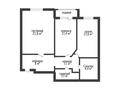 2-комнатная квартира · 67.3 м² · 5/6 этаж, Юбилейный за 29 млн ₸ в Костанае — фото 3