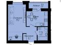 1-комнатная квартира · 40.2 м² · 7/12 этаж, Пересечение ул Казыбек Би и Е75,Е77 (рядом с пересечением улиц Туран и Улы дала) толе би за ~ 23 млн ₸ в Астане, Нура р-н