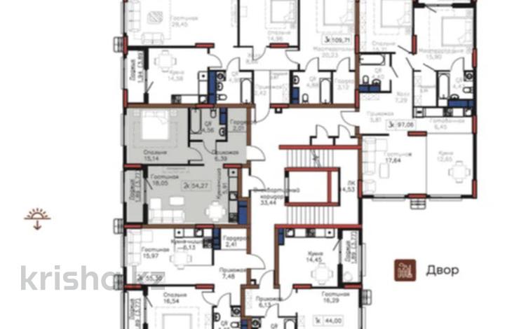 2-комнатная квартира · 55 м² · 6/9 этаж, Мангилик Ел 63/1 за 38 млн 〒 в Астане, Есильский р-н — фото 4