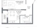 1-бөлмелі пәтер · 36.69 м² · 6/12 қабат, Пересечение ул. Калдаякова и ул. Жургенова, бағасы: ~ 21.1 млн ₸ в Астане — фото 2