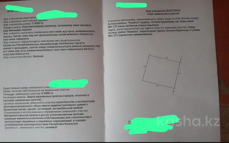 Жер телімі · 30 сотық, Трасса астана караганда 59, бағасы: 265 млн ₸ в Астане, Нура р-н — фото 5