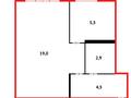 1-бөлмелі пәтер · 33 м² · 5/5 қабат, ул. Уалиханова, бағасы: 6.5 млн ₸ в Темиртау — фото 13